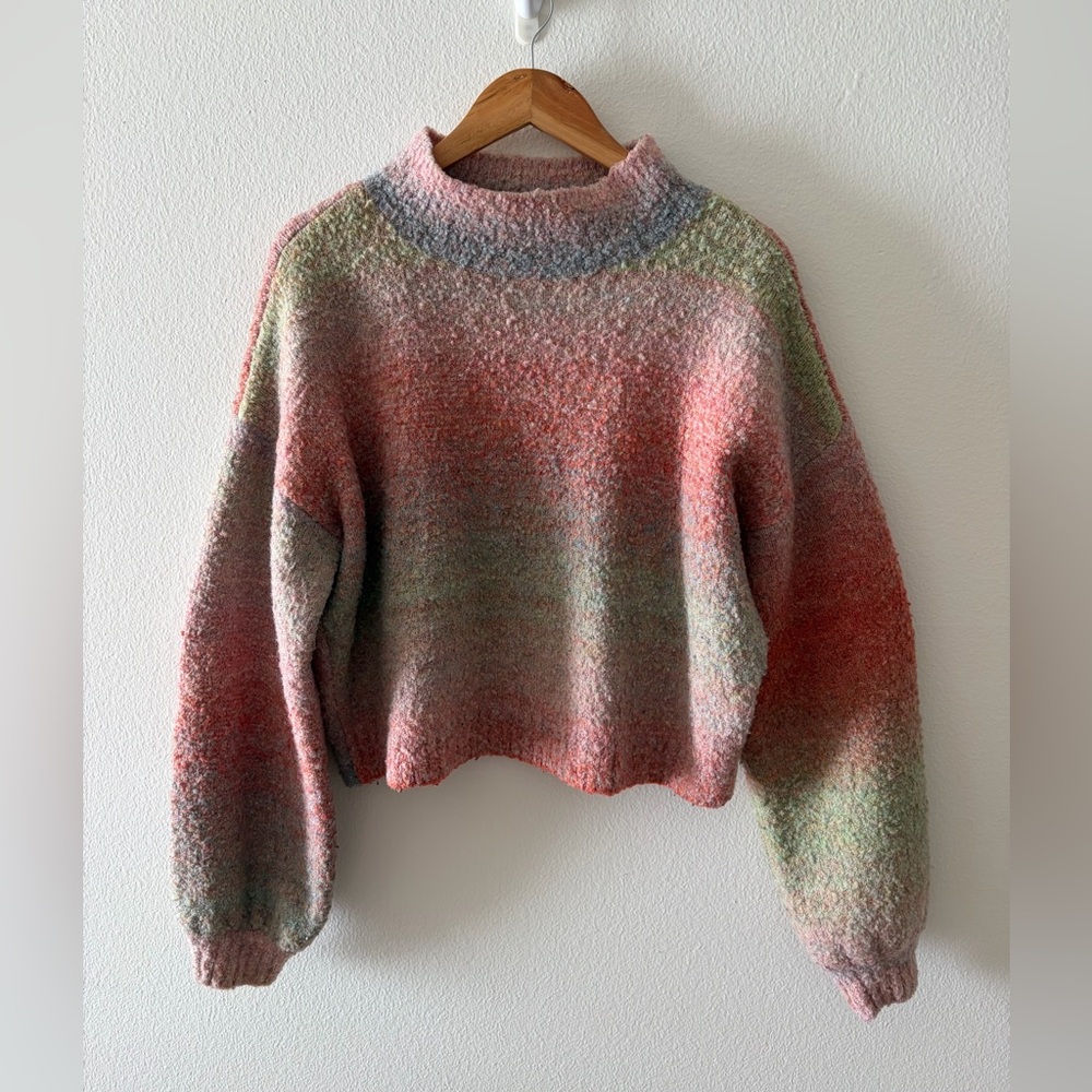 RVCA Pastel Women's Cowl Neck Sweater